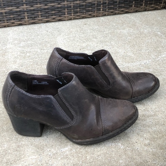 BORN “Anarie” Brownish Grey Shoe/Bootie - Picture 2 of 6
